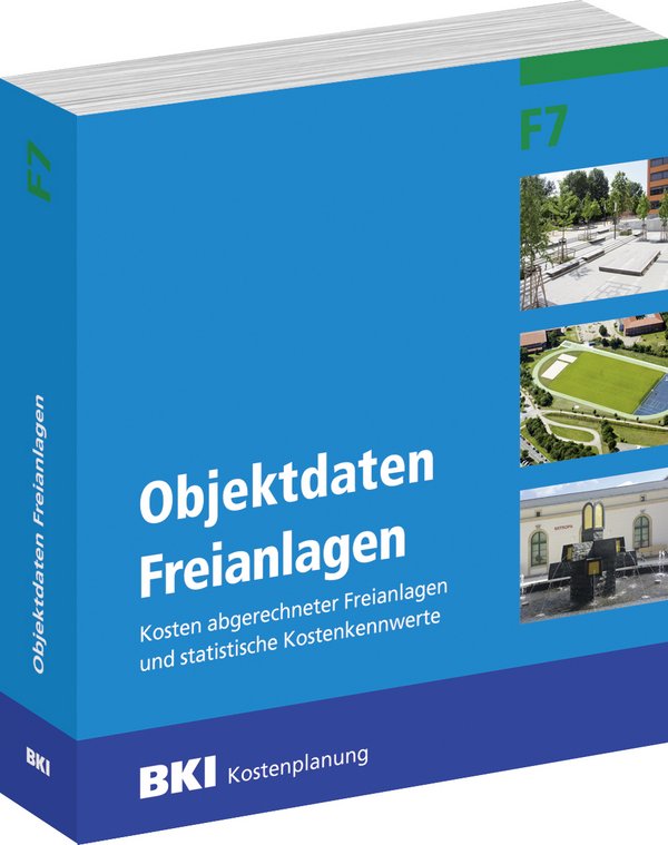 Objektdaten Freianlagen