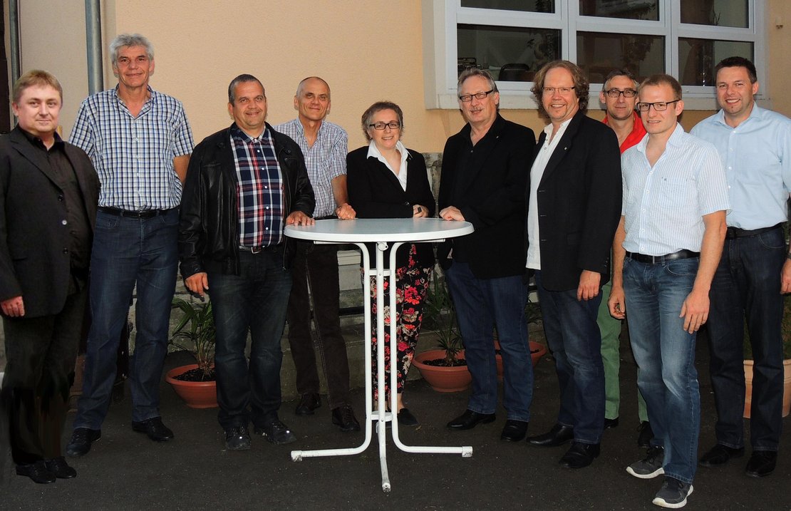 Die Vorstandschaft der Kammergruppe Main-Tauber-Kreis
