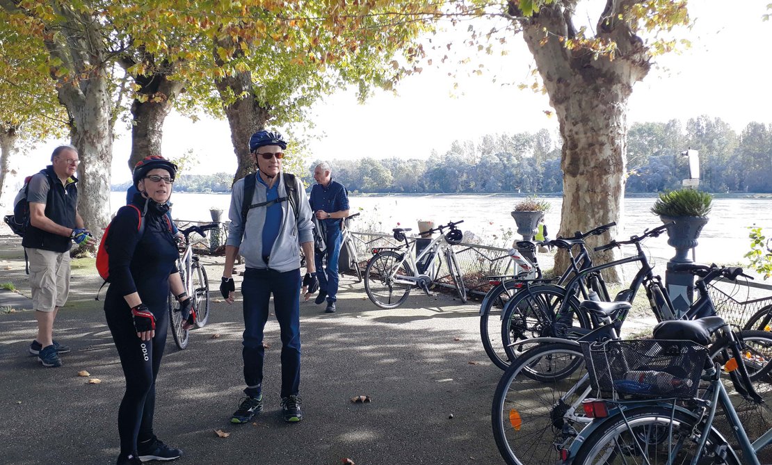 © AKBW / Radtour 2019 im Rahmen der Architekturtage, Au bord du Rhin, Lauterbourg