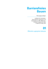 Barrierefreies Bauen - Leitfaden zu DIN 18040, Teil 1