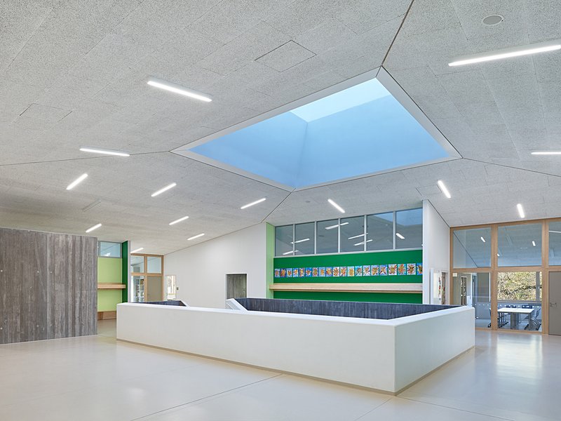 DEU, Tübingen, Neubau interkulturelles Bildungshaus am Lindenbrunnen, Architekten: (se)arch Architekten , Fertigstellung: 2015 , DIGITAL 100 MB 8 Bit. - ©Zooey Braun; Veroeffentlichung nur gegen Honorar, Urhebervermerk und Beleg / permission required fo