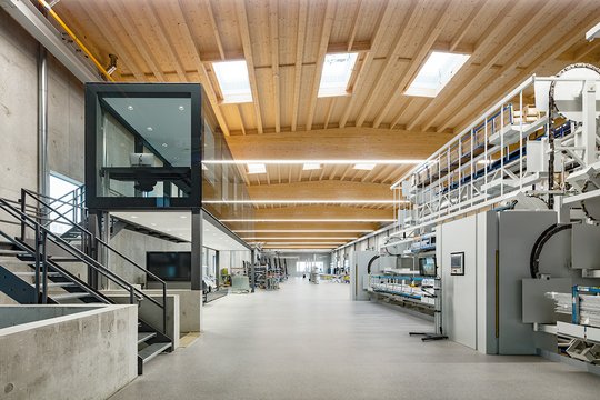 Rossmanith Produktionserweiterung Halle 2