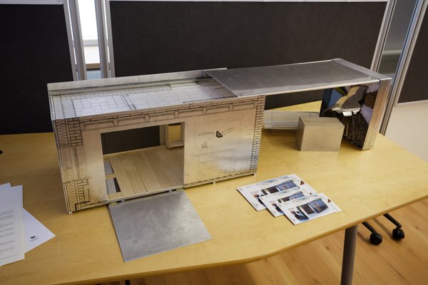 Rollendes Energieeffizienzmusterhaus