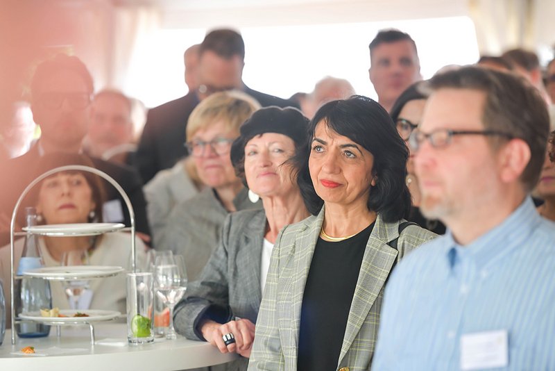 Stammgast beim Sommerlichen Empfang: Landtagspräsidentin Muhterem Aras