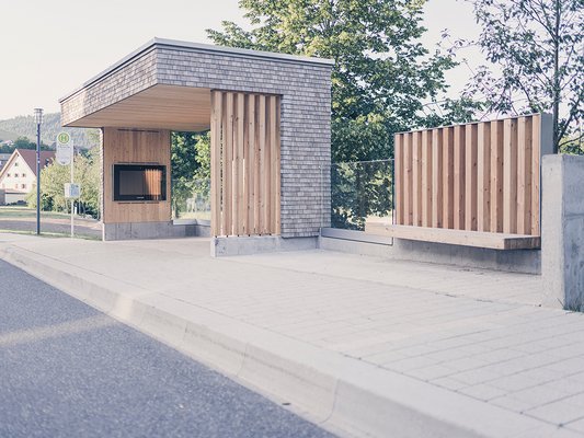 Infopoints an drei markanten Orten