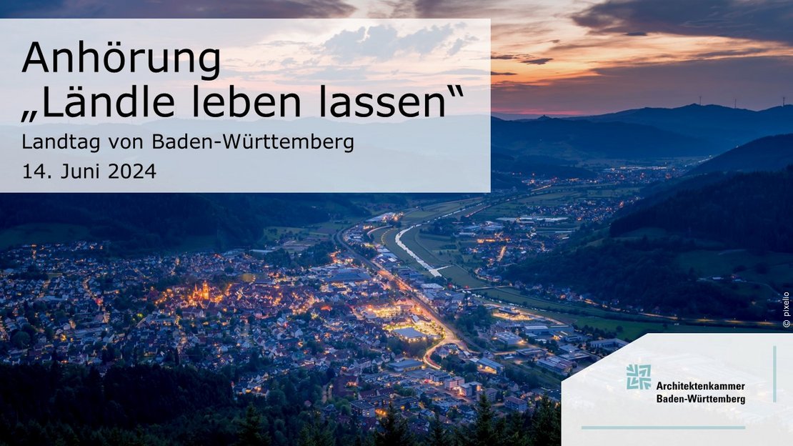 Präsentation zur Anhörung